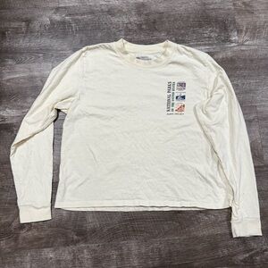 Parks Project National Parks of the United States Long Sleeve Shirt Size Large